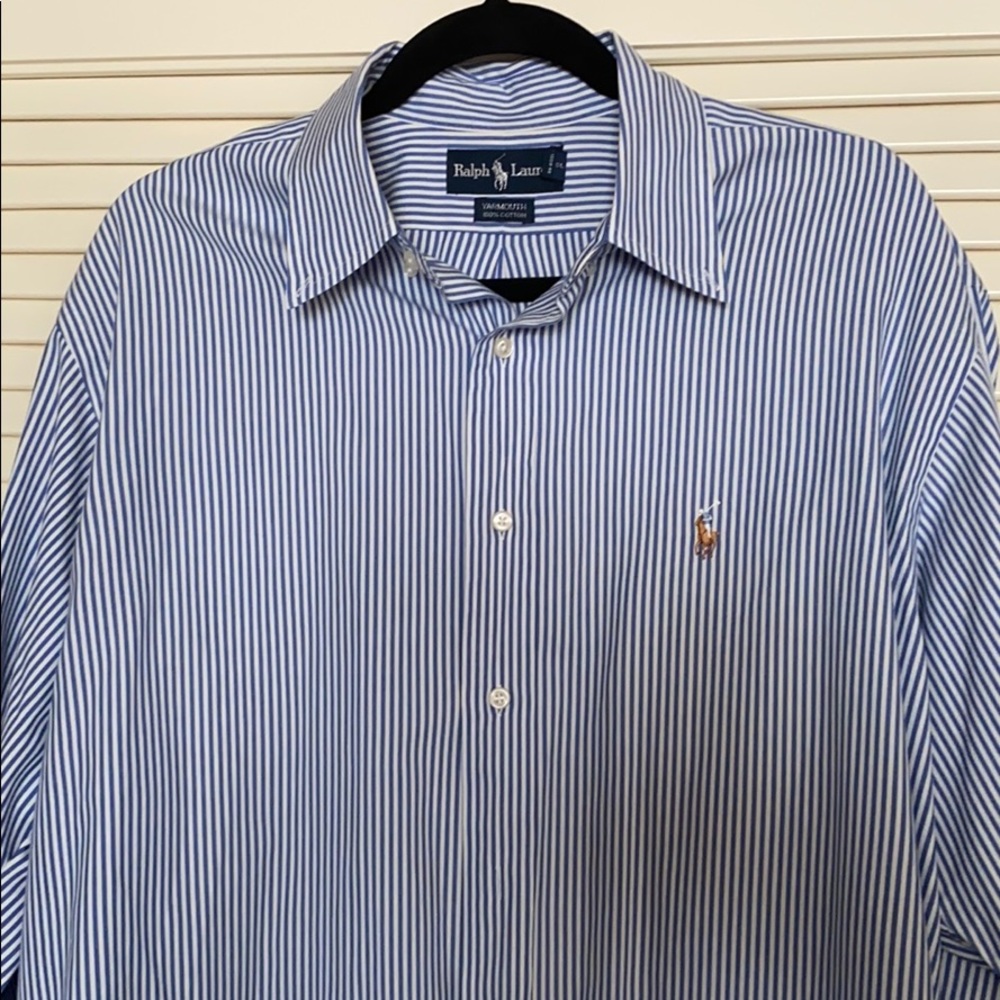 Ralph Lauren Yarmouth Striped Shirt - Picture 2 of 9